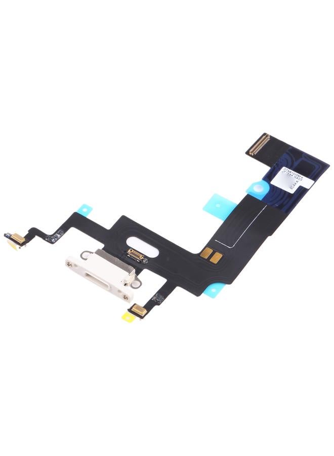 erorex Original Charging Port Flex Cable for iPhone XR (White) - Image 2