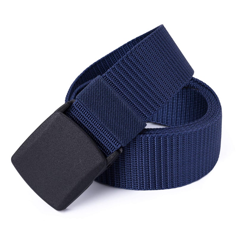 Mile High Life | Nylon Web Belt | Outdoor Military Belt | TSA Safe Buckle Plastic/Metal - Image 2
