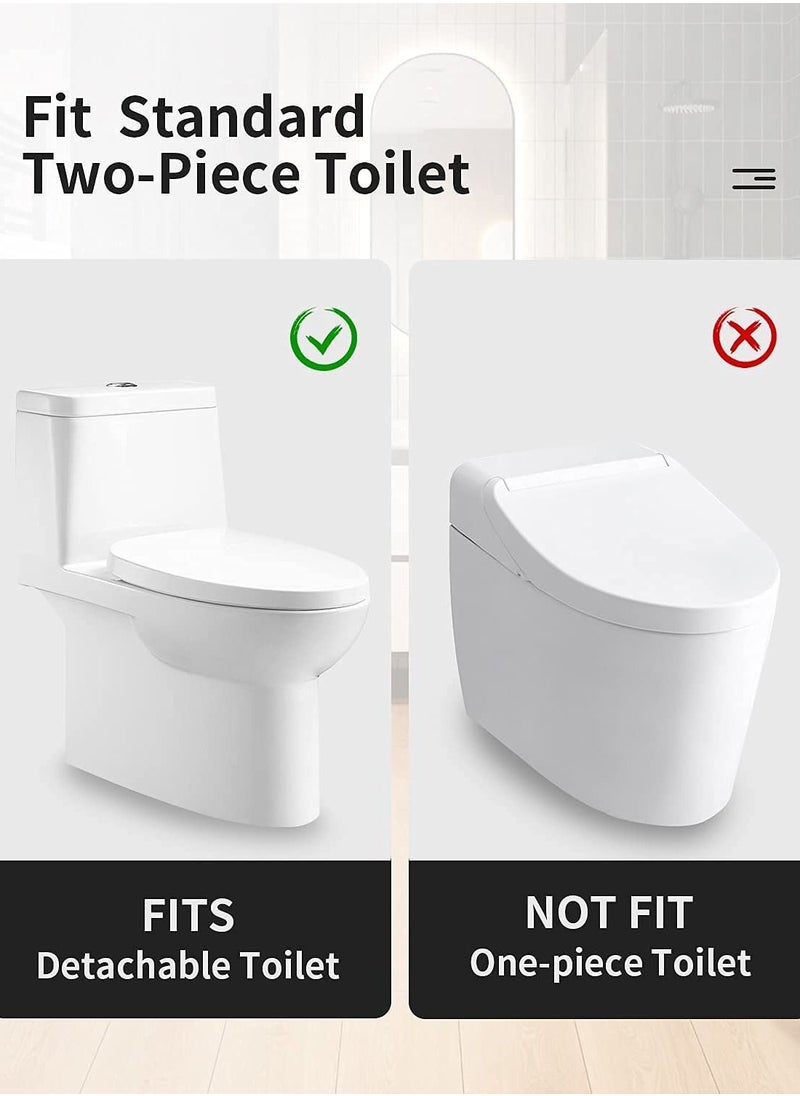 Bidet, Bidet Attachment for Toilet, Non-Electric Fresh Water Bidet with Self-Cleaning Nozzle, Easy Home Installation