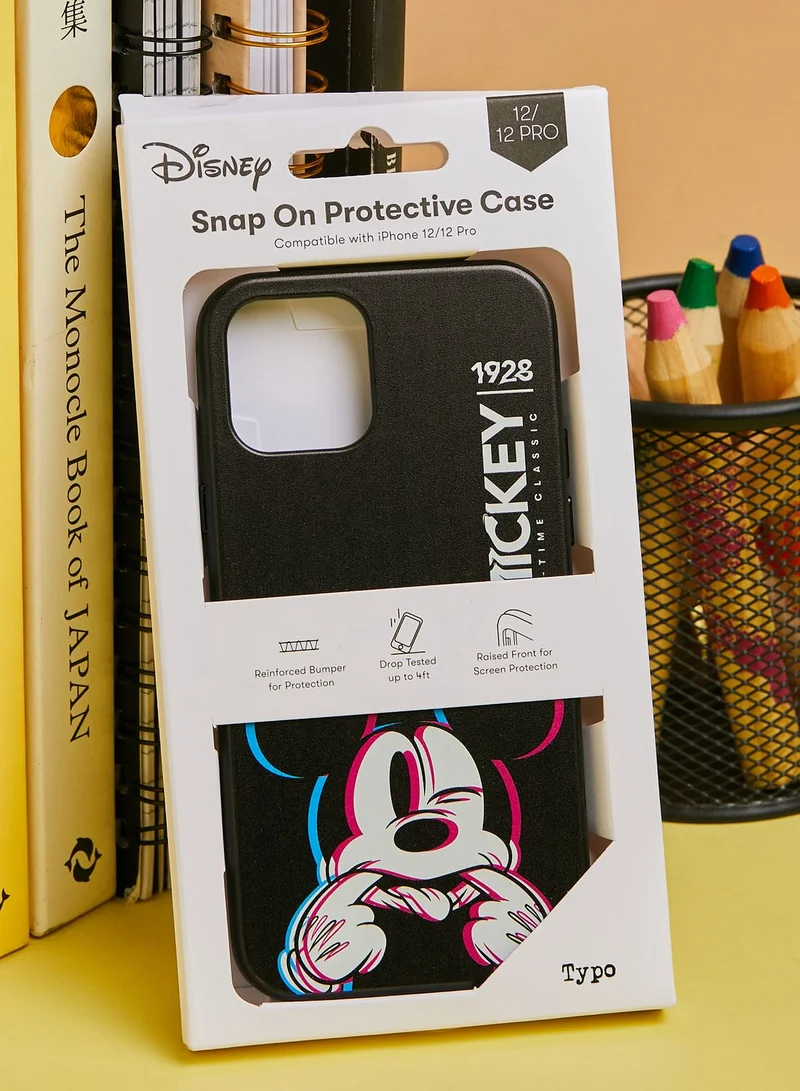 Typo Mickey Mouse IPhone Case 12/ 12 Pro