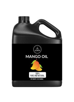 Naturevibe Botanicals Mango Oil 32 Ounces  100 Pure and Natural  Great for Skin Care and Hair Care
