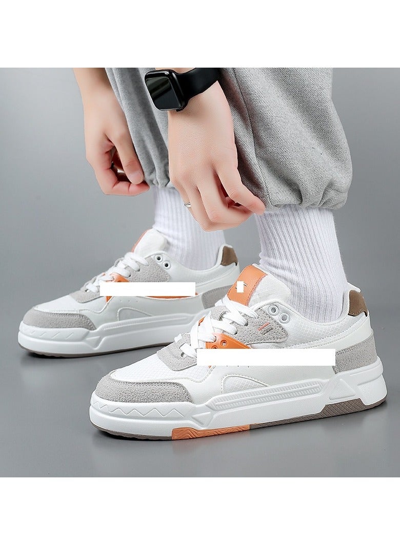 KUYING New Thick Sole Elevated Board Shoes