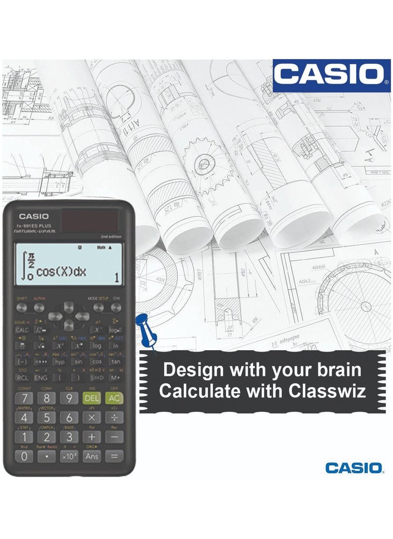 CASIO - Casio Scientific Calculator fx-991ES Plus-2 (2nd edition) - Image 1
