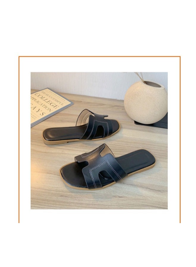 Rup Art Simple Design Comfy Flat Slippers for Women and Ladies Lightweight - Image 5