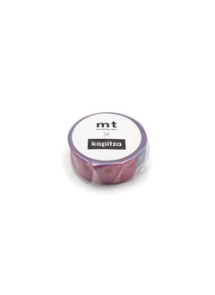 MT mt Washi Masking Tape, 15mm x 7 mtrs Shade -Kapitza Polka Dot Vivid, (Pack of 1)  - Image 2