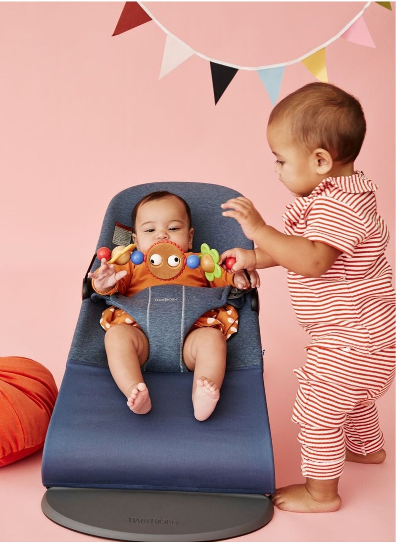 BABYBJORN - Bouncer Bliss 3D Jersey Dove Blue - Image 1