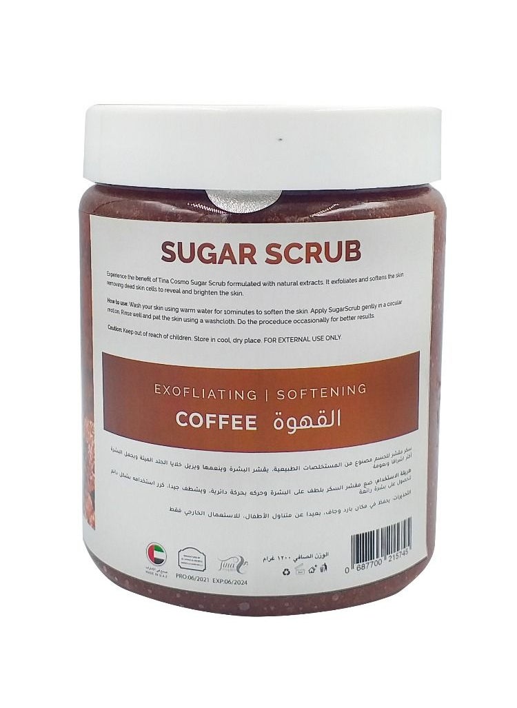 Tina Cosmo - Exfoliating/Softening Coffee Sugar Scrub - Image 1