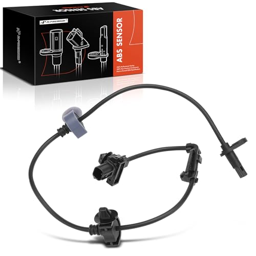 A-Premium ABS Wheel Speed Sensor Compatible with Honda Models - Civic 2006 2007 2008 2009 2010 2011, Sedan, built in the U.S. - Front Left Driver Side, Replace# 57455-SNE-A01, 57455SNEA01 - Image 1