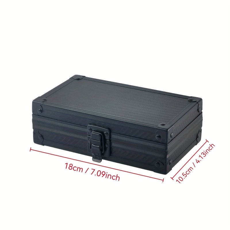 Black Single Slot Trading Card Storage Case For PSA BGS CGC Grading Board Holder - Image 2