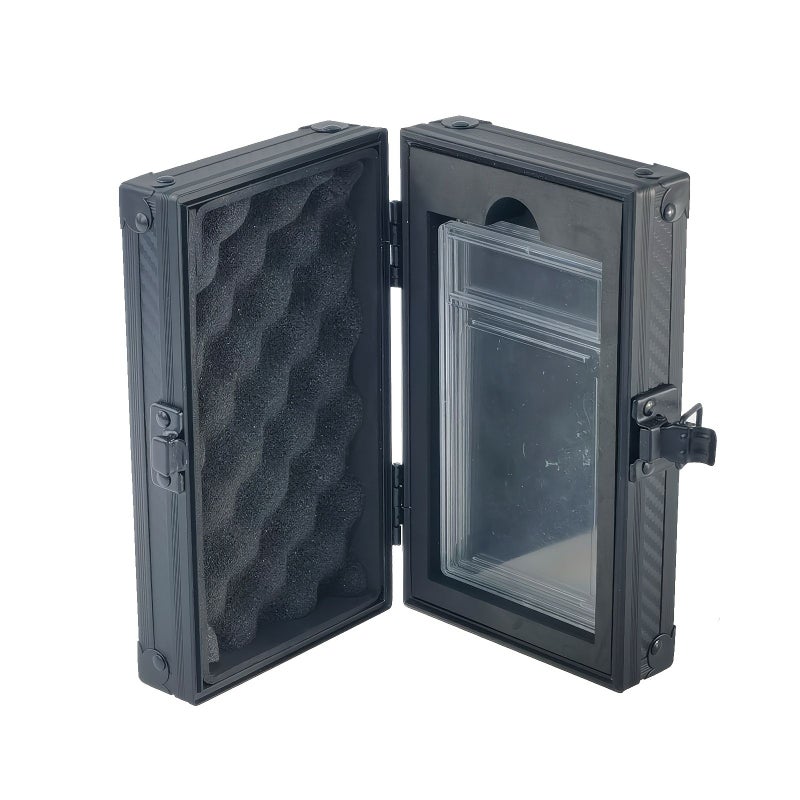 Black Single Slot Trading Card Storage Case For PSA BGS CGC Grading Board Holder - Image 5