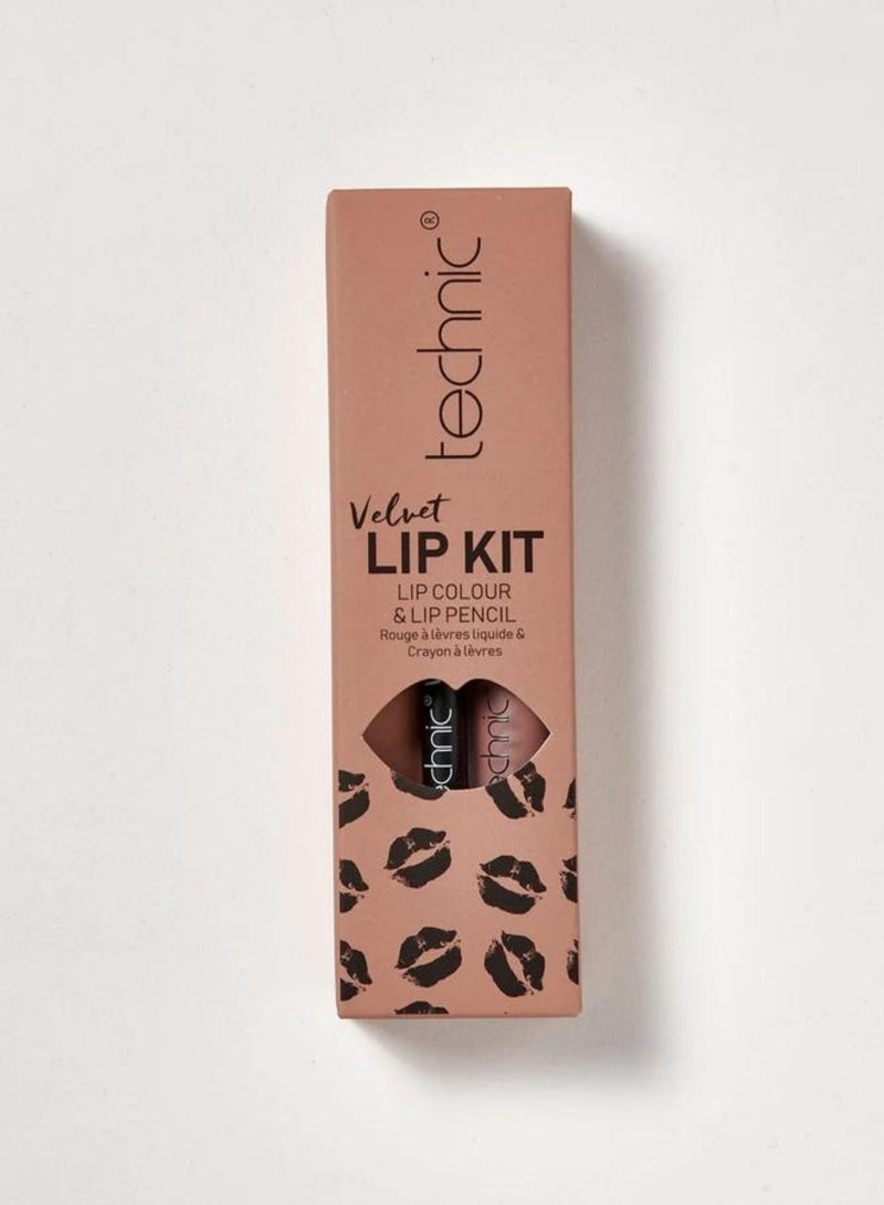 Technic طقم شفاه مخملي شاي الورد - Image 1