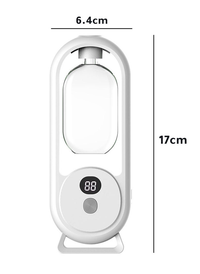 Nano Air Freshener Device with Timer and Gardenia Fragrance Refill – Automatic Air Dispenser for Home, Office, or Bathroom – Long-lasting Scent and Easy Installation
