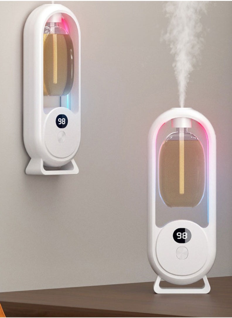 Nano Air Freshener Device with Timer and Gardenia Fragrance Refill – Automatic Air Dispenser for Home, Office, or Bathroom – Long-lasting Scent and Easy Installation