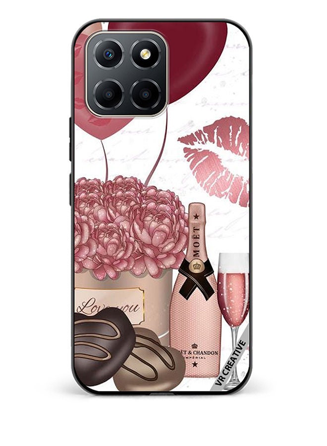 VR CREATIVE Protective Case Cover For Honor X6 Girl Celebrations Design Multicolour - Image 1