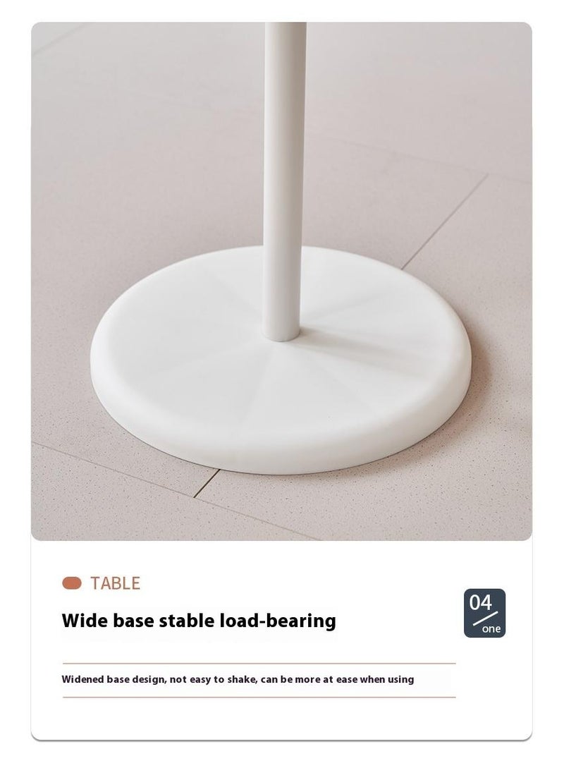 Bluejw - Home Side Tables For Small Spaces Sofa Side Table Small Coffee Table Movable Waterproof End Tables For Living Room Bedroom Balcony Office Ice Cream Shelf - Image 1