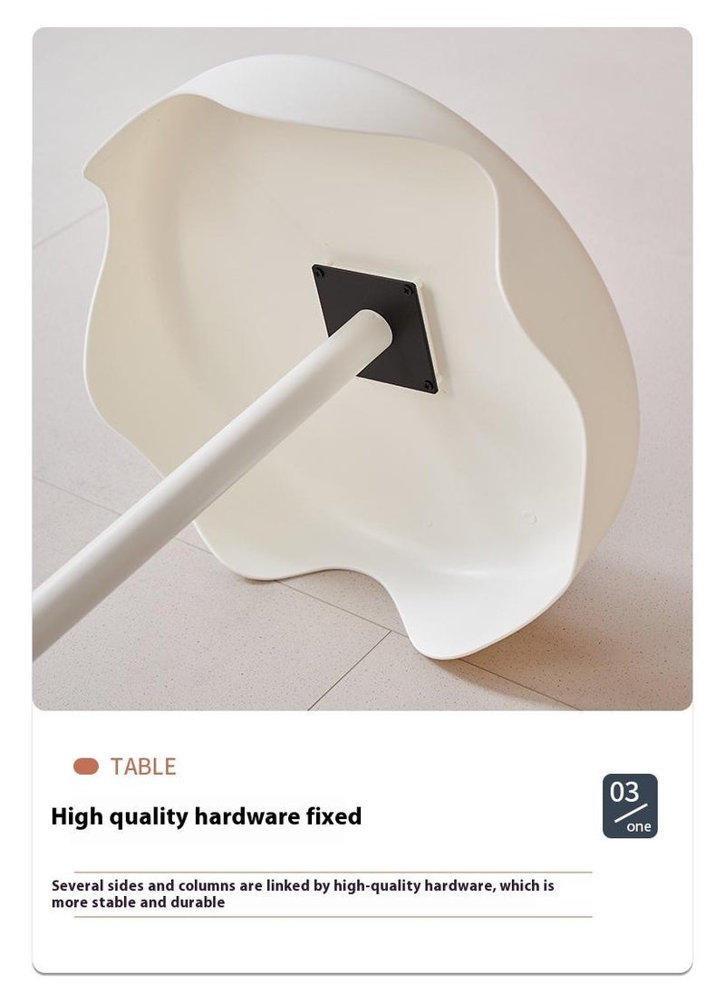 Bluejw - Home Side Tables For Small Spaces Sofa Side Table Small Coffee Table Movable Waterproof End Tables For Living Room Bedroom Balcony Office Ice Cream Shelf - Image 1