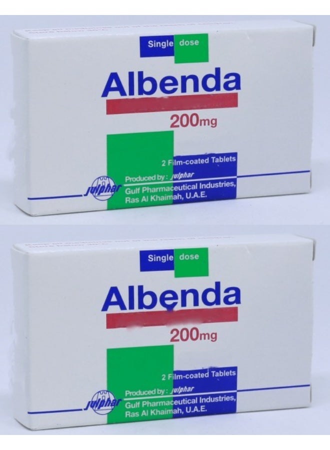 Albenda 200mg Tablets, Pack of 2's
