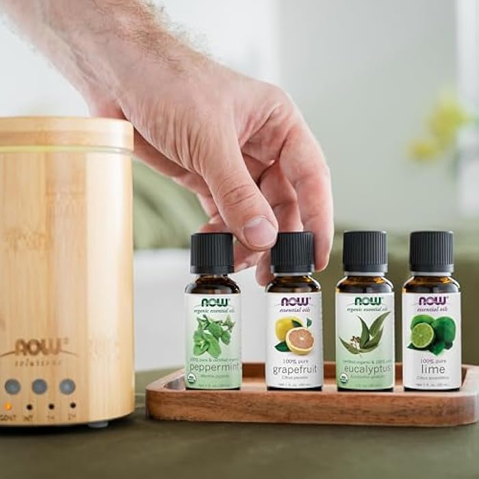 NOW Essential Oils, Lemon Eucalyptus Oil, Refershing Aromatherapy Scent, Steam Distilled, 100% Pure, Vegan, Child Resistant Cap, 30mL - Image 5