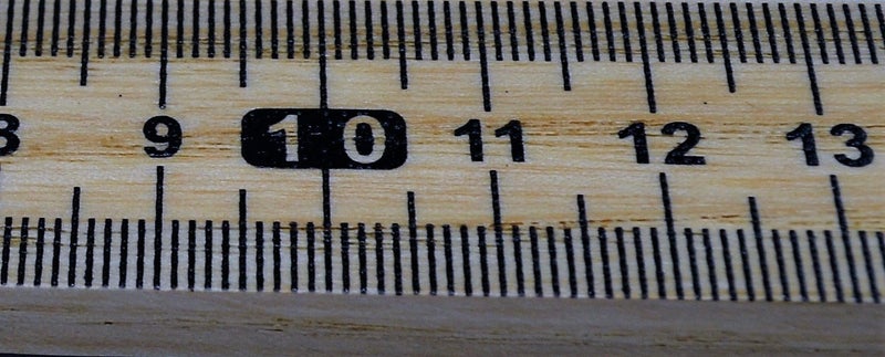 EISCO Double Sided Meter Stick - Hardwood Metric Meter Stick, Horizontal Reading & Protective Metal Ends - Image 3