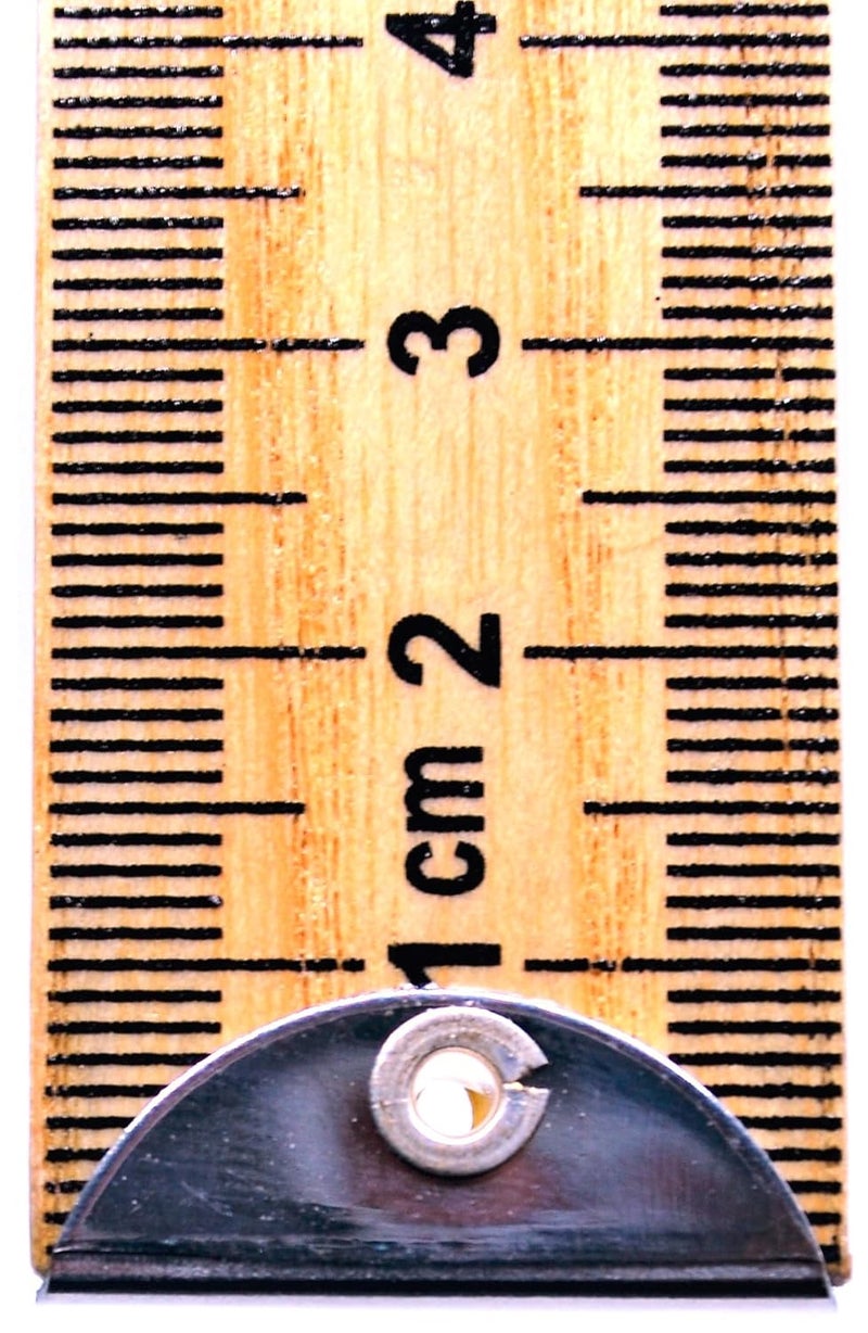 EISCO Double Sided Meter Stick - Hardwood Metric Meter Stick, Horizontal Reading & Protective Metal Ends - Image 2