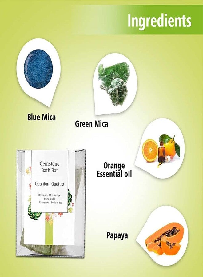 Seer Secrets Beauty Gift Hamper Handmade Ruby & Agate Bath Bar for Deep Cleansing Soap Moisturized & Glowing Skin| Paraben, Sulphate & Chemicals Free Soap - 161gm (Pack of 3) - Image 5