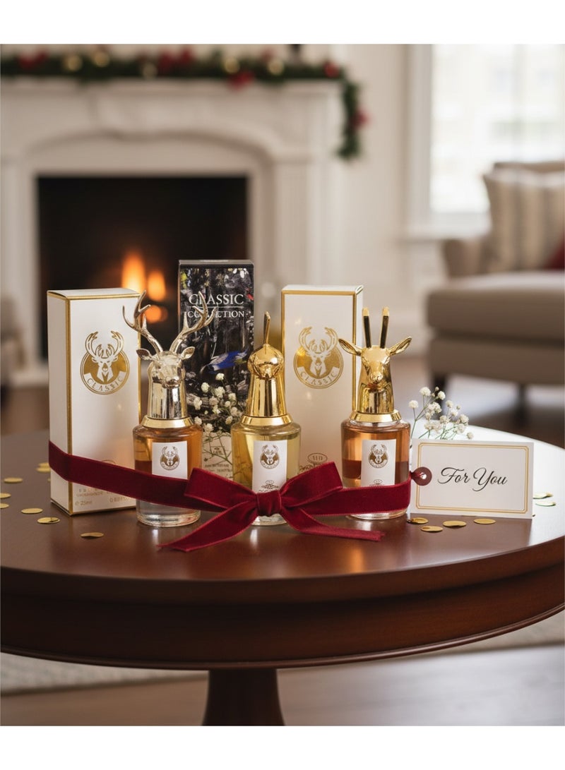 Classic perfume set consisting of 4 pieces, 25 ml each - Image 2