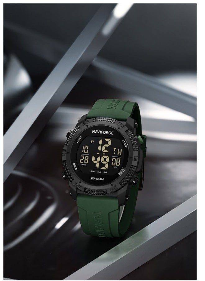 NAVIFORCE - Men's Water Resistant Luxury Digital Sports Watch New Edition NF7104 - Image 1
