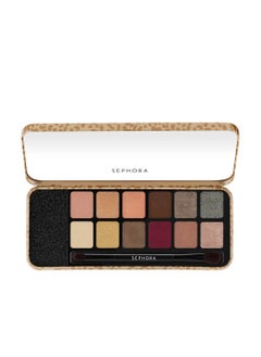 12-Colour Feline Instinct Eyeshadow Palette Multicolour