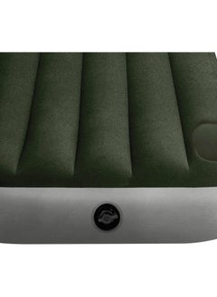 INTEX Green Inflatable Bed Mattress And Standard Foot Pump  - Image 5