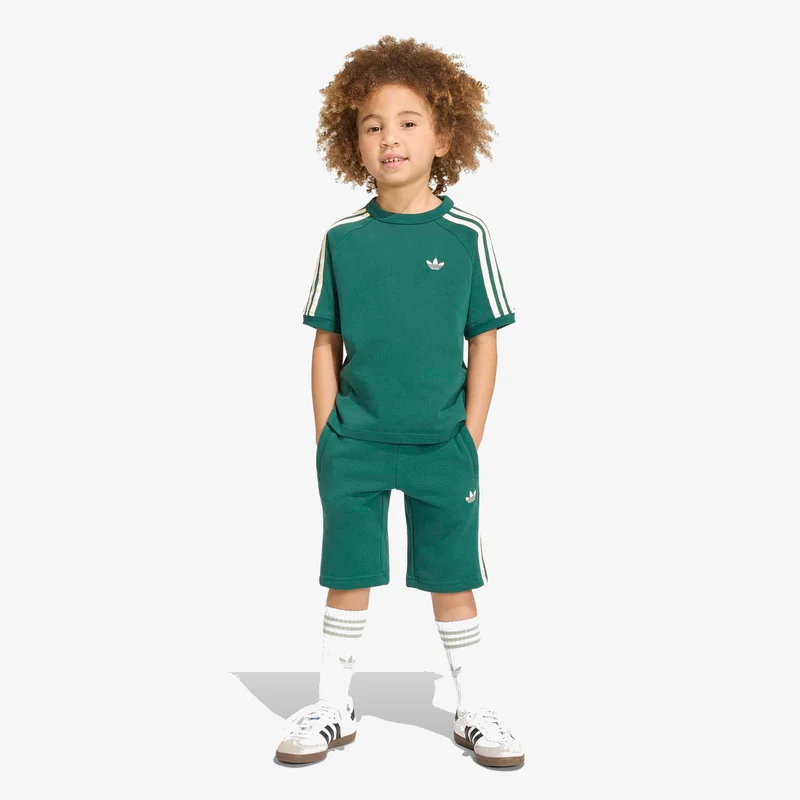 Adidas Originals  3 STRIPE SHORT TEE SET  | Best Price UAE