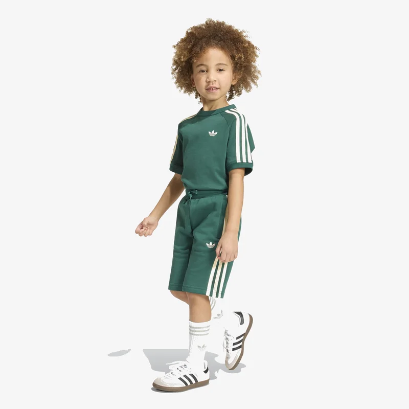 Adidas Originals  3 STRIPE SHORT TEE SET  | Best Price UAE