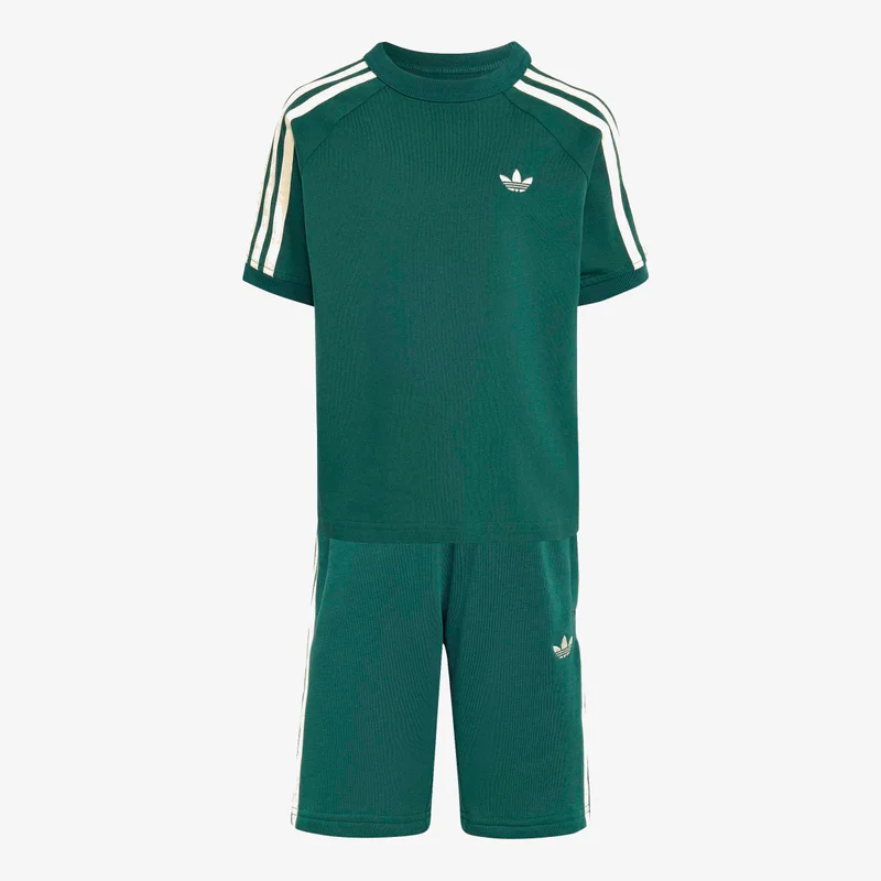Adidas Originals  3 STRIPE SHORT TEE SET  | Best Price UAE