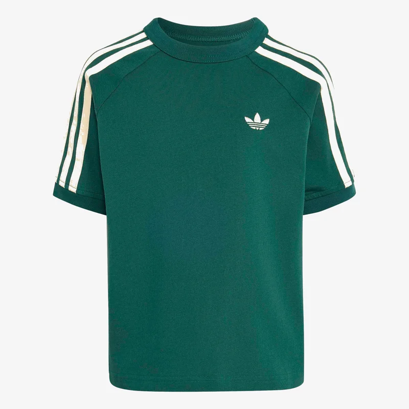 3 STRIPE SHORT TEE SET