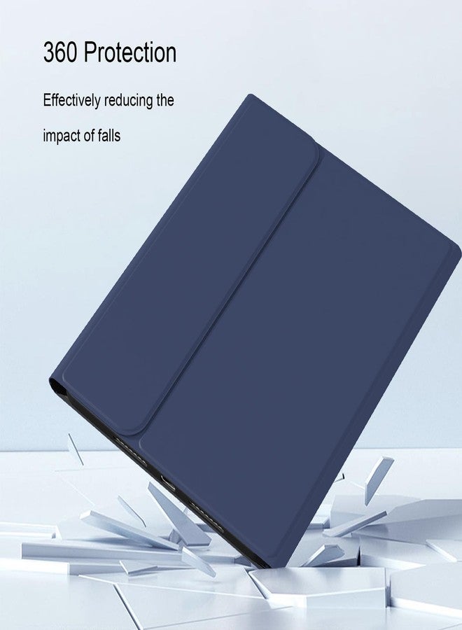Divufus Keyboard Case for iPad 11th Generation (A16) 2025, for iPad 10th Generation 2022 [Magnetic Detachable Wireless Keyboard][Support 3 System] Folio Case with Pencil Holder, Navy Blue - Image 5