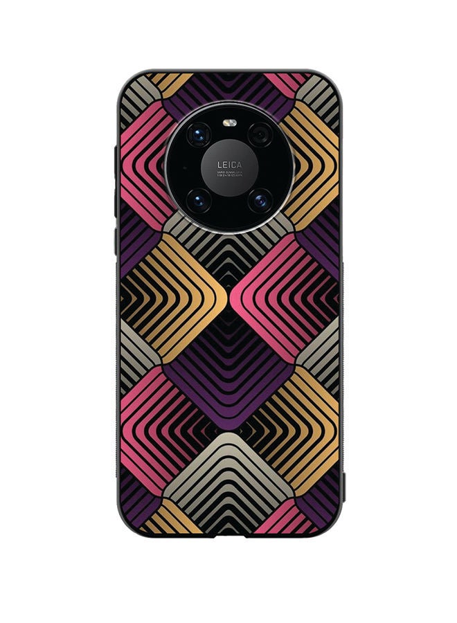 VR CREATIVE Protective Case Cover For Huawei Mate 40 Abstract 2 Design Multicolour - Image 1