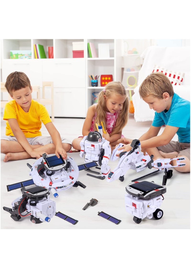 Projects Toys for Kids Ages 8 12 Solar Robot Science Kits Gifts for 8 14 Year Old Teen Boys Girls 120Pcs Building Experiments for Teenage Ages 9 10 11 13 - Image 4