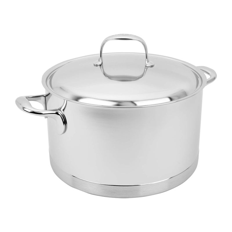 Demeyere Demeyere Atlantis 7-Ply Stainless Steel Dutch Oven, 8.9-qt  - Image 2