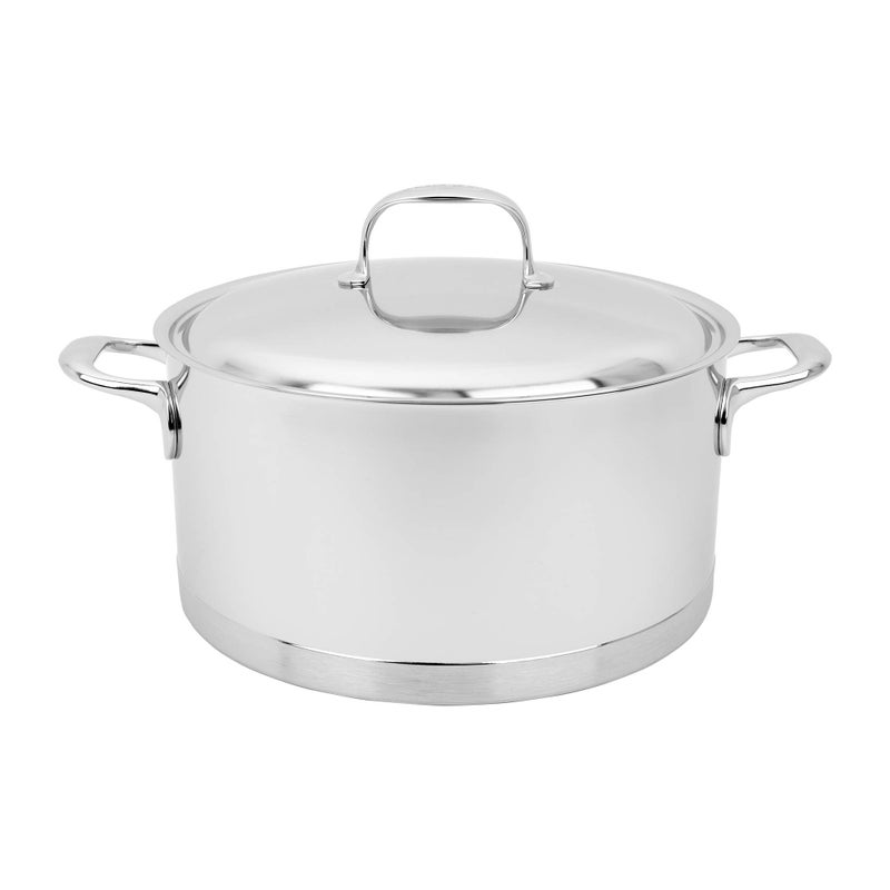 Demeyere Demeyere Atlantis 7-Ply Stainless Steel Dutch Oven, 8.9-qt  - Image 1
