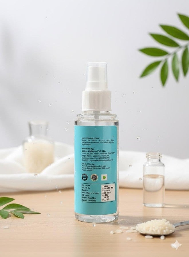 CIPHER Deep Nourish Rice Water Face Toner with Niacinamide, Alcohol-Free, Hydrating and Brightening Mist for Oily, Dry and Acne-Prone Skin, Pore Tightening Formula - Image 3