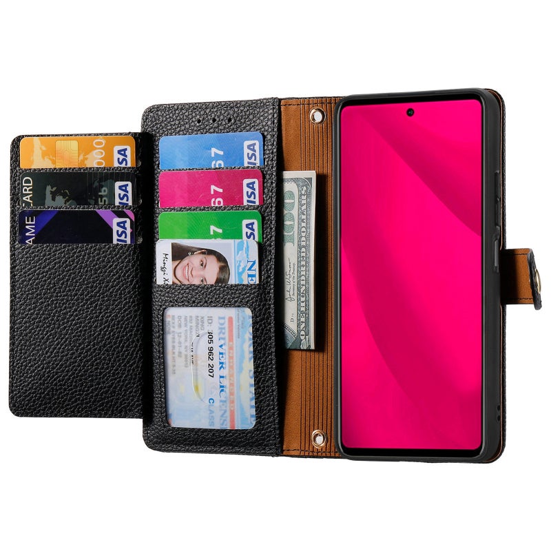 HuHa Case Cover For Nothing Phone 2a Plus Love Zipper Lanyard Leather Phone Case(Black) - Image 3