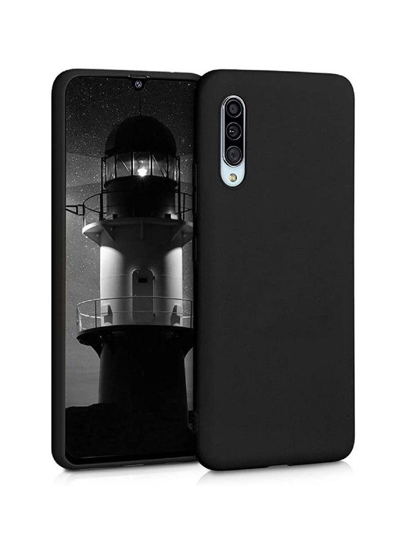 إيف حالة وقائية مضادة للسيليكون لسيليكون Galaxy A90 5G أسود - Image 1