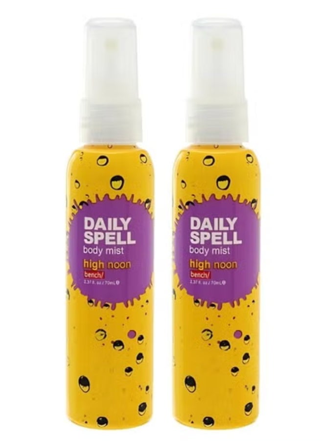 Bench 2Pcs Bench High Noon Daily Spell Body Spray 70 Ml - Image 1
