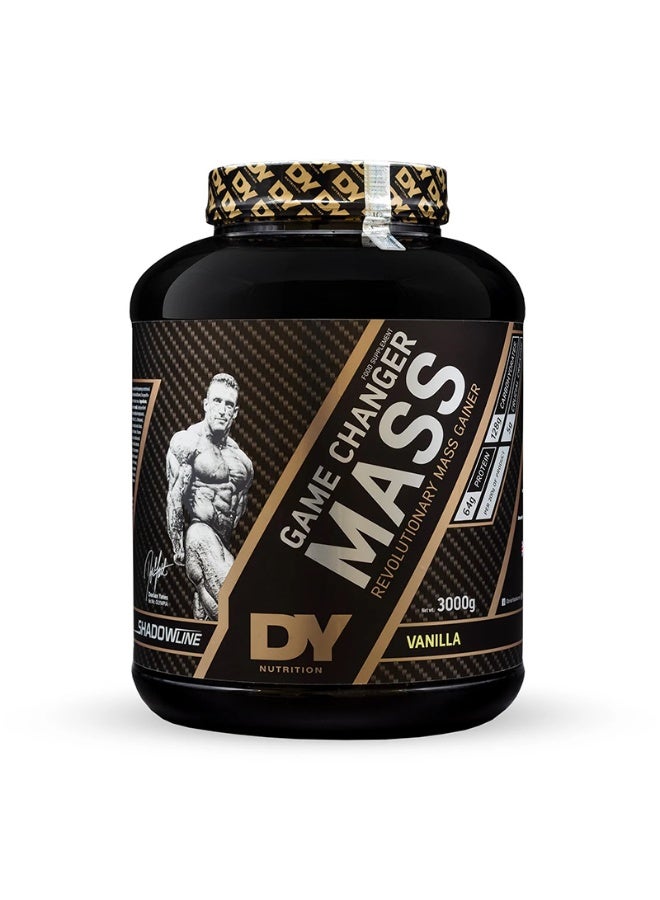 DY Nutrition Game Changer Mass 3000g – Vanilla Flavor - Image 1