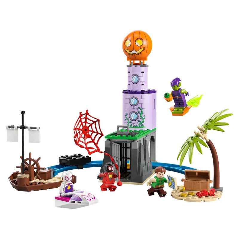 LEGO - Marvel Team Spidey at Green Goblins Lighthouse 149 Pieces - 10790 - Image 2
