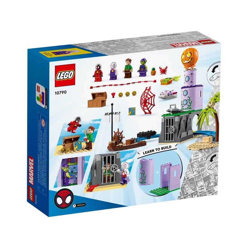 LEGO - Marvel Team Spidey at Green Goblins Lighthouse 149 Pieces - 10790 - Image 3