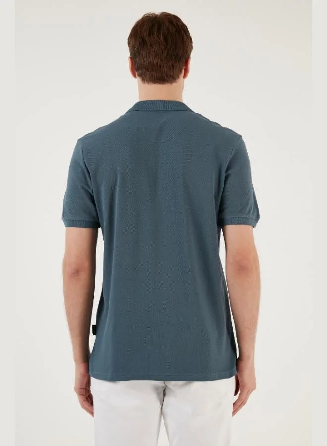 Buratti  Buratti Cotton Regular Fit Button-Down Polo Collar 3-Pack T-Shirt Men's T-SHIRT 5902127S3 for Men | Best Price UAE