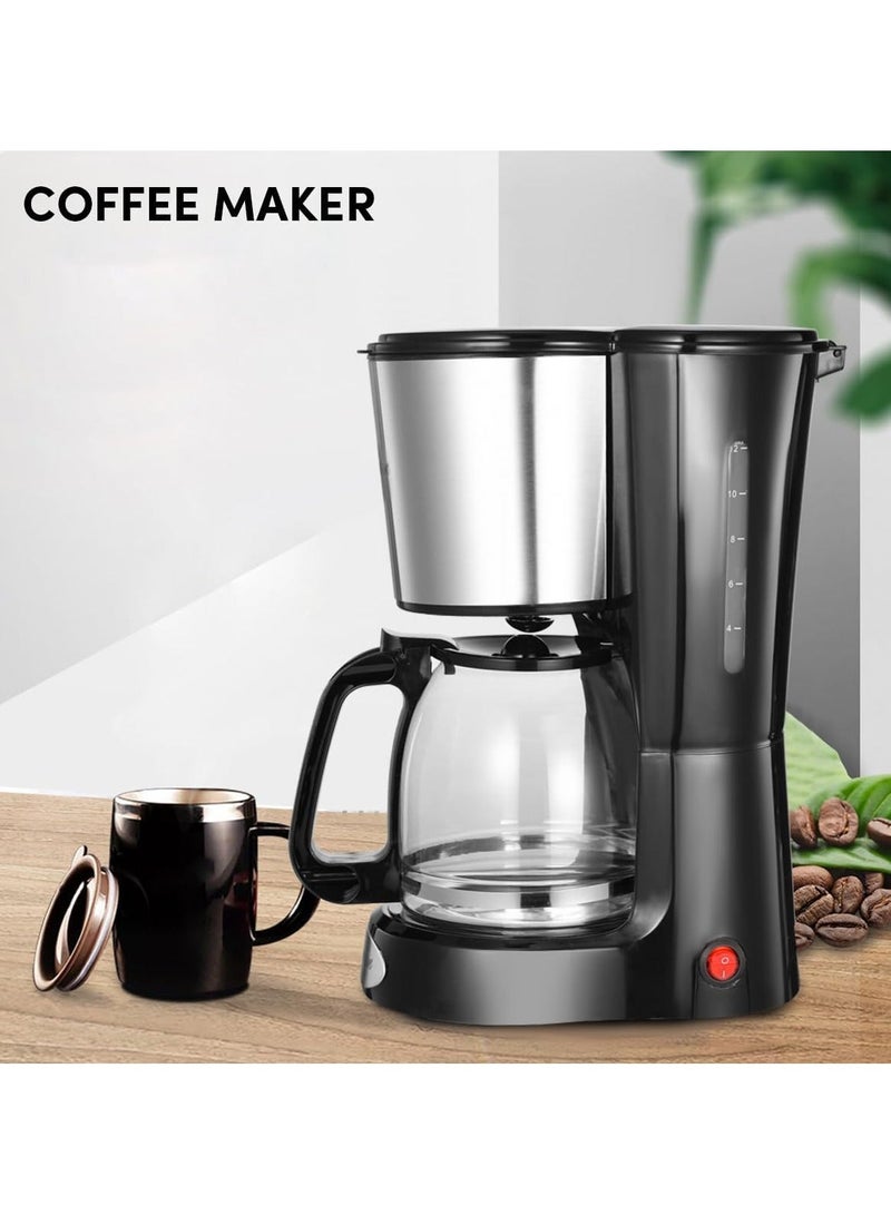 Denx Automatic Coffee Maker - Multifunction, 1.5 Liter Capacity, 900W Power: - Image 2