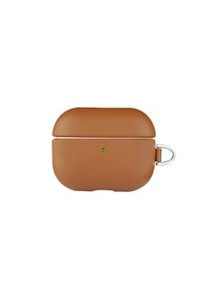 Full-Bodied PU Leather Bluetooth Protective Case For Apple AirPods 123Pro Durable Elegant Design Suitable For Various Models-Color:Brown-Applicable Model:Airpods Pro2