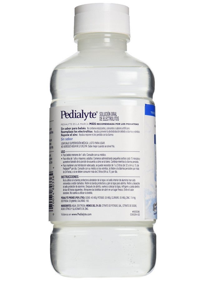Pedialyte Oral Electrolyte Solution - Unflavored - 1 lt - 1 bottle - Image 3