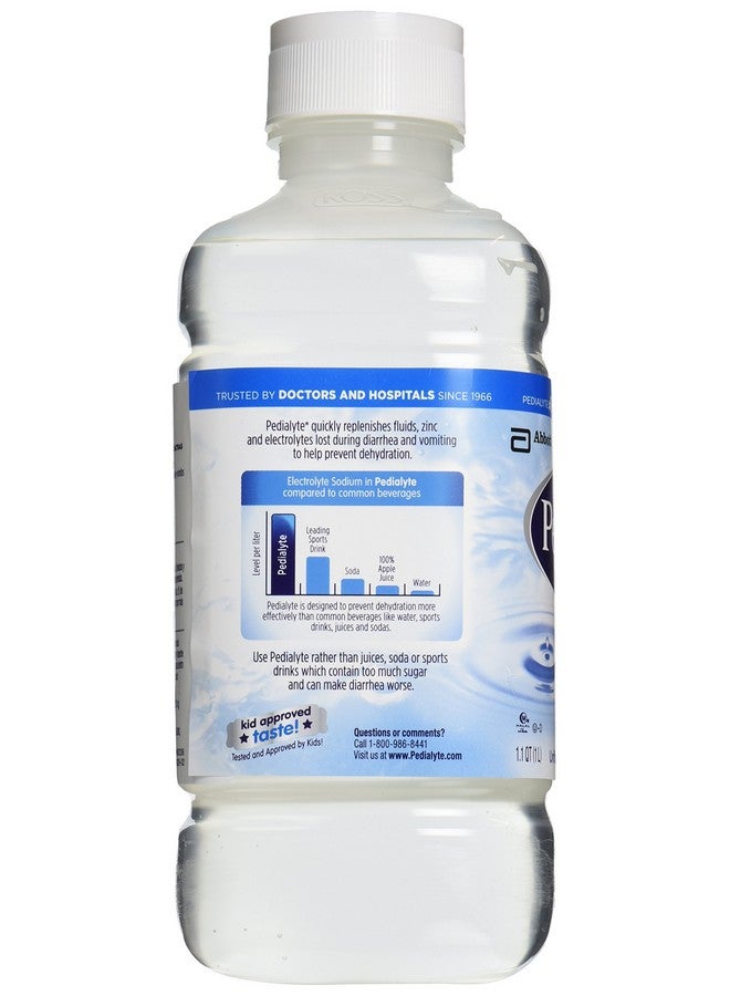 Pedialyte Oral Electrolyte Solution - Unflavored - 1 lt - 1 bottle - Image 4